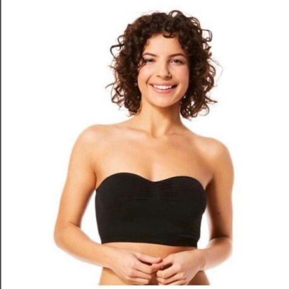 DEREK HEART JUNIOR SEAMLESS PADDED Black BRA SMALL - Picture 6 of 7